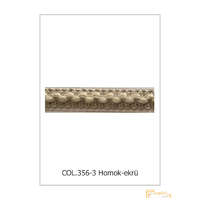 (30 szín) Bortni. Pamutos bortni fazon 2060-356/3 Homok-ekrü