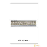 (3 változat 6 szín) Elegáns gyöngyös paszományhoz bortni 9834 col3/2 Bézs