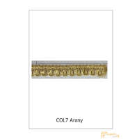 (3 változat 6 szín) Elegáns gyöngyös paszományhoz bortni 9834 col7 Arany