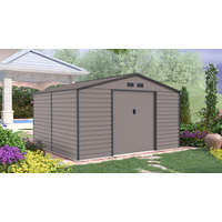 G21 Kerti ház, Szerszámtároló, 340 x 319 cm, acéllemez, GAH 1085 szürke, +ajándék 80000Ft értékű****wellness utalvány