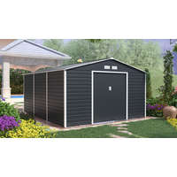 G21 Kerti ház, Szerszámtároló, 340 x 383 cm, acéllemez, GAH 1300 antracit, +ajándék 120000Ft értékű****wellness utalvány