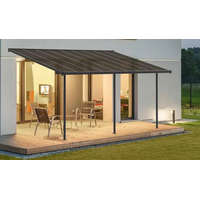 Palram Palram Capri 5400 szürke 3 x 5,46 Pergola, Terasztető, állítható méretű, akár összeszereléssel is +120.000 Ft értékű**** wellness utalvány