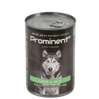 HECHT PROMINENT dog Lamb & Rice, konzerv kutyáknak, bárányhúsból rizzsel, 415 g