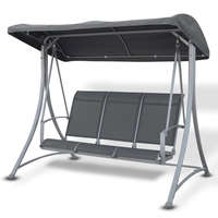 HECHT HECHT BERLIN Kerti Hintaágy, max.240kg, sz185xh130xm170cm,acél váz,3személyes