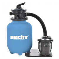 HECHT HECHT 302113 - Homokszűrős vízforgató 10", előszűrővel, 450W, 6000L/óra, +ajándék 40.000Ft értékű wellness utalvány