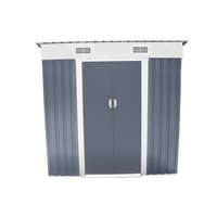 HECHT 4X6 PLUS Kerti ház, Fém ház, Szerszámtároló, 121x195 cm +ajándék 80000Ft értékű****wellness utalvány