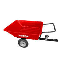 HECHT Utánfutó kerti traktorhoz, Kerti szállító, 300kg HECHT 53080