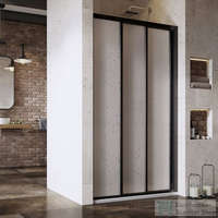 Ravak Ravak SUPERNOVA ASDP3-80 80 cm-es tolóajtó,Fekete+Pearl 00V403R211