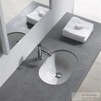 Duravit Duravit D-Code 49x29 cm-es alulról beépíthető mosdó 0338490000 ( 033849 )