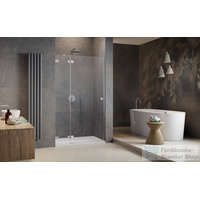 Radaway Radaway Essenza Pro DWJ 110 zuhanyajtó, szálcsiszolt króm, balos 10099110-91-01L