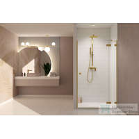 Radaway Radaway Essenza Pro DWJ 110 zuhanyajtó, szálcsiszolt arany, jobbos 10099110-99-01R