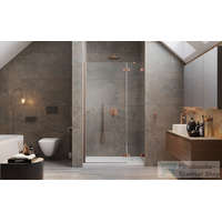 Radaway Radaway Essenza Pro DWJ 120 zuhanyajtó, szálcsiszolt réz, jobbos 10099120-93-01R