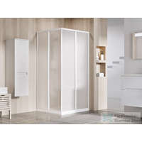 Ravak Ravak SUPERNOVA SRV2+SRV2 80x90 cm-es tolóajtós,sarokbelépős zuhanykabin,fehér/pearl 14V401O211SET8090