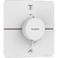 Hansgrohe Hansgrohe ShowerSelect Comfort Q termosztát 2 funkciós falsík alatti szereléshez,matt fehér 15583700