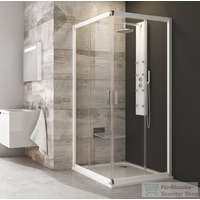 Ravak Ravak BLIX BLRV2-80 80x80 cm-es sarokbelépős zuhanykabin,Fehér+transparent 1LV40100Z1