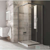 Ravak Ravak BLIX BLRV2-80 80x80 cm-es sarokbelépős zuhanykabin,Króm+transparent 1LV40C00Z1