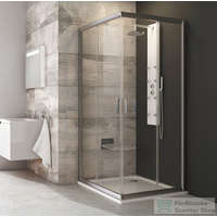 Ravak Ravak BLIX BLRV2-80 80x80 cm-es sarokbelépős zuhanykabin,Szatén+transparent 1LV40U00Z1