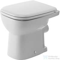 Duravit Duravit D-Code hátsó kifolyású, laposöblítésű álló WC HygieneGlaze mázzal,21090920002