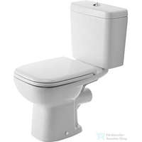Duravit Duravit D-CODE hátsó kifolyású, mélyöblítésű monoblokkos WC-csésze HygieneGlaze mázzal,21110920002