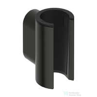 Hansgrohe Hansgrohe PORTER FINE zuhanytartó, szálcsiszolt fekete króm 28885340