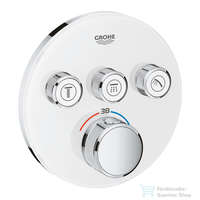 Grohe Grohe Grohtherm SmartControl termosztátos színkészlet, fehér üveg 29904LS0