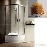 Radaway Radaway Premium Plus A 1700 80x80 íves tolóajtós zuhanykabin króm/grafit 30411-01-05N