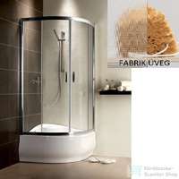 Radaway Radaway Premium Plus A 1700 80x80 íves tolóajtós zuhanykabin króm/fabrik 30411-01-06N
