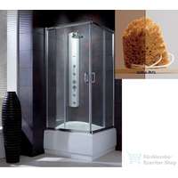 Radaway Radaway Premium Plus C 1700 90x90 szögletes zuhanykabin króm/barna 30451-01-08N