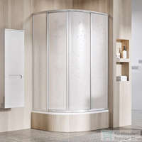 Ravak Ravak SUPERNOVA SKCP4-80 Sabina 80x80x170 cm-es negyedköríves tolóajtós zuhanykabin,Szatén+Pearl 31144VU0011
