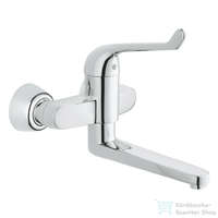 Grohe Grohe EUROECO SPECIAL orvosi karos fali mosdó csaptelep leeresztő nélkül,Króm 32793000