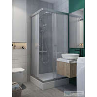 Radaway Radaway Projecta C 90x90 szögletes zuhanykabin, króm/átlátszó