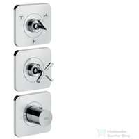 Hansgrohe Hansgrohe AX Citterio E Falsík alatti termosztátos modul 38 x 12, 3 fogyasztóhoz, rozettával 36704000