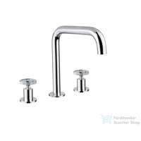 Bugnatese Bugnatese Millenovecinquanta 3 üléses mosdócsaptelep, leeresztő nélkül, króm 4512SCR