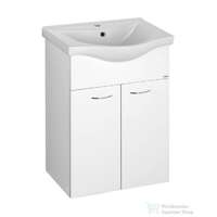 Aqualine AQUALINE KERAMIA FRESH mosdótartó szekrény, 51x74x34cm, fehér 50057