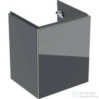 Geberit Geberit ACANTO 44,5x37,5x53,5 cm-es 1 ajtós alsószekrény,matt láva/fényes üveg 500.608.JK.2