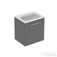 Geberit Geberit SELNOVA SQUARE 60x50,2 cm-es mosdó és 1 ajtós alsószekrény kombináció,matt láva 501.253.00.1