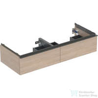 Geberit Geberit iCON 118,4x47,6x24,7 cm-es 2 fiókos alsószekrény dupla mosdóhoz,tölgy 502.314.JH.1