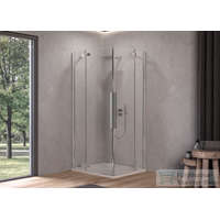 Kolpa San Kolpa San Polaris Q 100 SBR/1 szögletes nyílóajtós zuhanykabin, króm 515330
