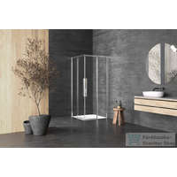 Kolpa San Kolpa San Libra Q 100x100 szögletes zuhanykabin, króm 516830