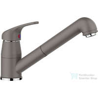 Blanco Blanco Daras-S Silgránit-Look kihúzhatófejes mosogató csaptelep, vulkánszürke 526936