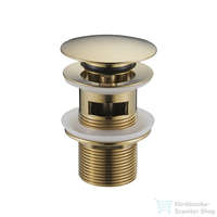 Lunart Lunart 5/4" click-clack leeresztő túlfolyós mosdóhoz,dark gold 5999123008831