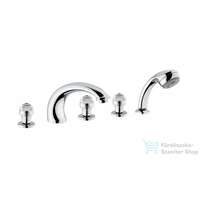 Bugnatese Bugnatese AXO FENICE peremre szerelt, 5 üléses kádcsaptelep, króm 680F