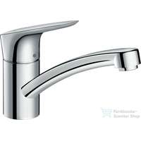 Hansgrohe Hansgrohe LOGIS M31 egykaros mosogató csaptelep nyílt rendszerű vízmelegítőkhöz 120, króm 71831000