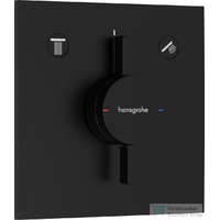 Hansgrohe Hansgrohe DuoTurn E 2 funkciós falsík alatti kád /zuhany csaptelep belső egység nélkül,matt fekete 75417670