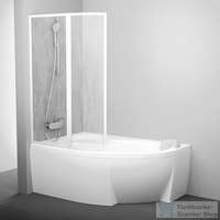 Ravak Ravak VSK2 Rosa 150 balos kádparaván,Fehér+rain 76L8010041