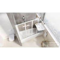 Ravak Ravak VS3 100 három részes kádparaván fehér 795P0100Z1