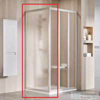 Ravak Ravak SUPERNOVA APSS-90 90 cm-es fix oldalfal, szatén+grape,94070UR2ZG