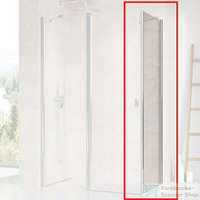 Ravak Ravak CHROME CPS-80 80 cm-es oldalfal CRV1 és CRV2 zuhanyajtóhoz,fényes alumínium+transparent 9QV40C00Z1