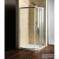 Sapho Sapho GELCO SIGMA íves zuhanykabin, dupla eltolható ajtó, TECMI zuhanytálcával, 90x90cm, transzparent üveg (AG4290)