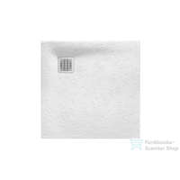 Roca Roca Terran Stonex 90x90 cm-es zuhanytálca lefolyóval,fehér AP10338438401100